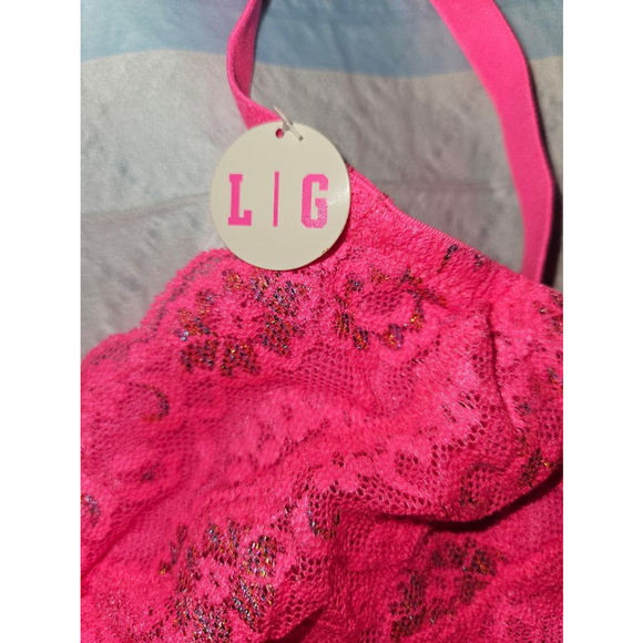 Victoria's Secret PINK Lace Bralette Sz L New - Picture 4 of 12
